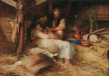 Christian Jesus Painting - Behold the Lamb of God Catholic Christian